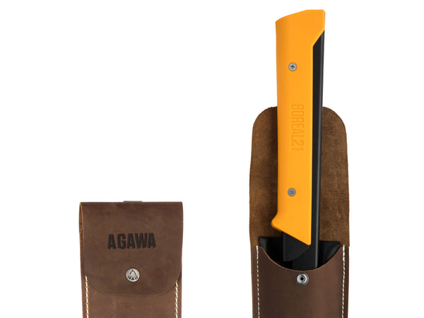 21" Crazy Horse Leather Sheath