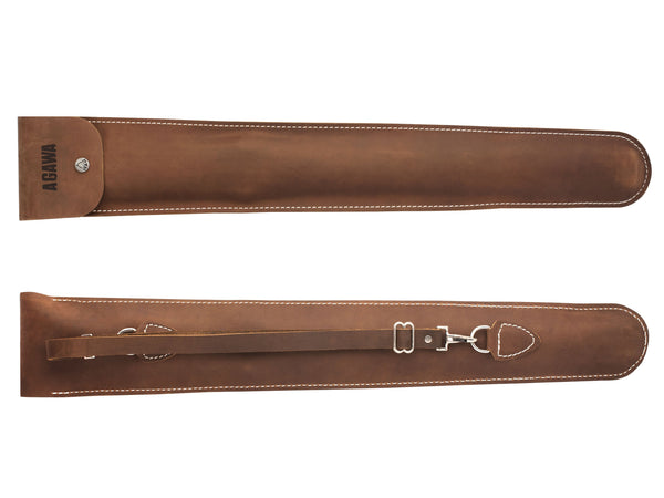 24" Crazy Horse Leather Sheath