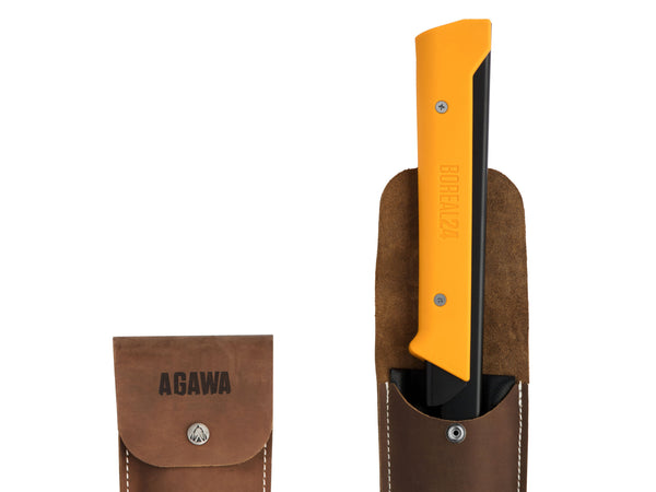 24" Crazy Horse Leather Sheath