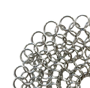 Stainless Steel Chainmail Pan Scrubber