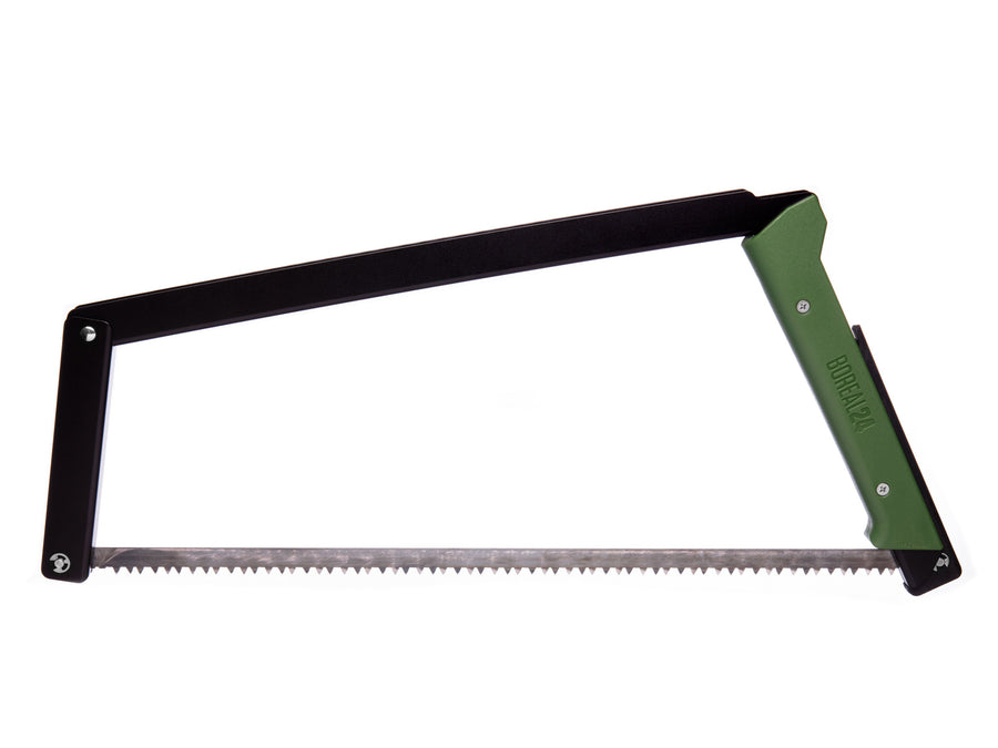 *Surface Blemish* BOREAL24 - Black Frame, Green Handle, Aggressive Blade